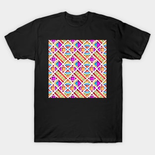 3d Geometric Pattern T-Shirt